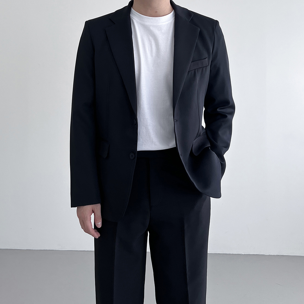 남성콤비자켓 남자마이 블레이저자켓 - 메인 이미지