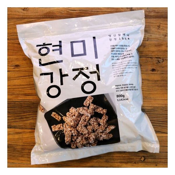 영산할머니강정 현미강정 800g : 디유니