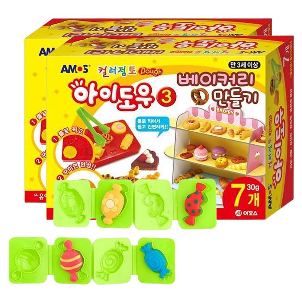 [무료배송/재입고완료]아이도우 점토 베이커리 만들기 2P 클레이 촉감놀이 : 안다미러주식회사