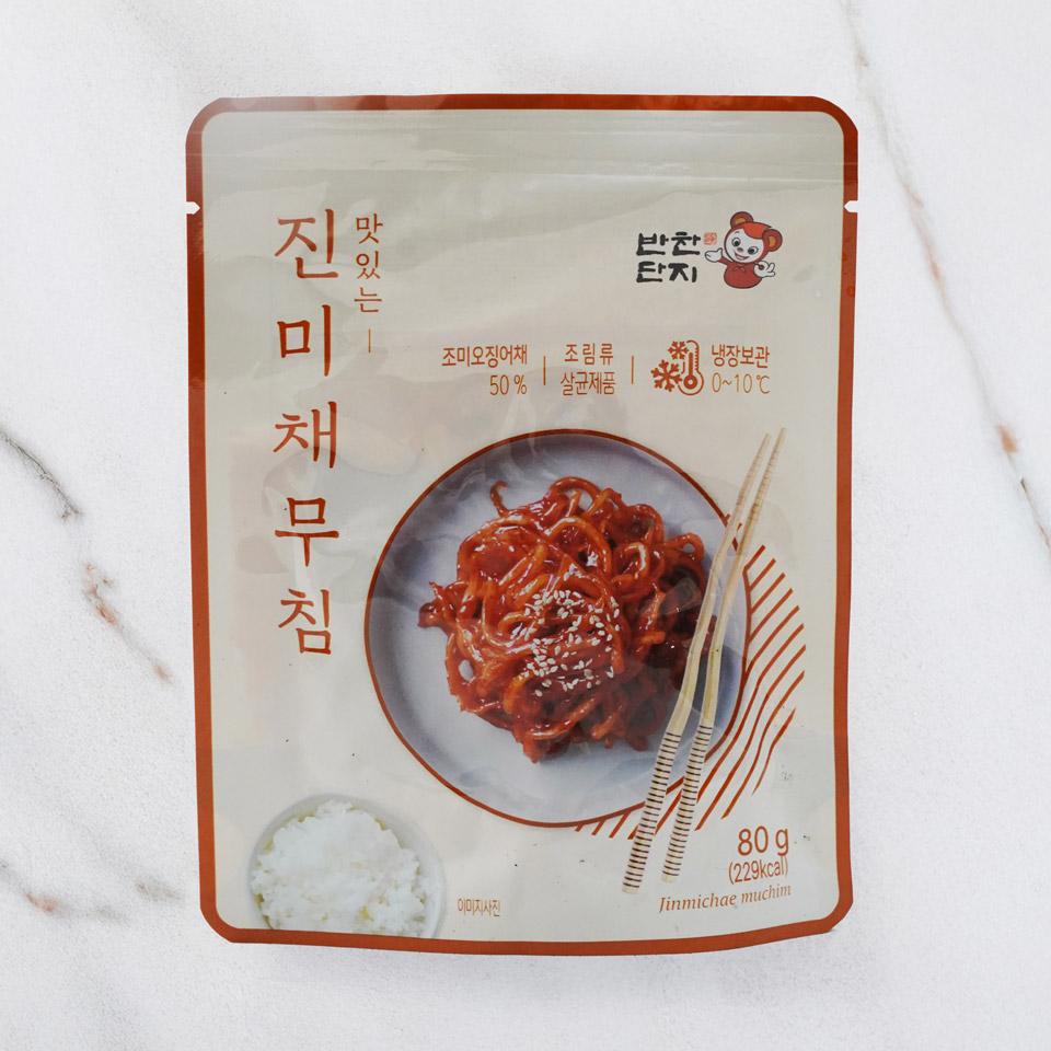 메가마트 반찬단지 진미채무침 80g - 상품 이미지