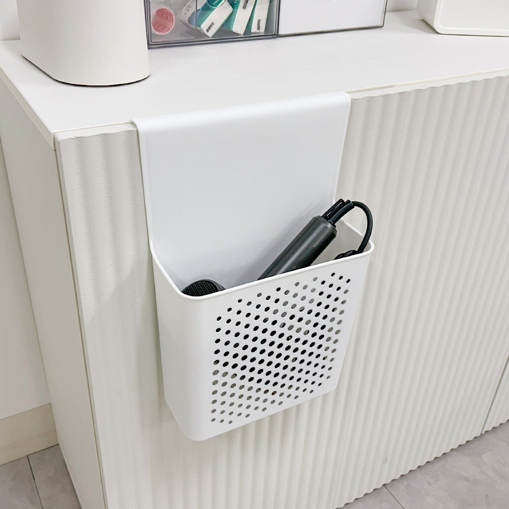 미니 싱크대수납바구니 긴 걸이형수납바구니 작은 사각걸이바스켓 미니 걸이형바스켓 도어바스켓