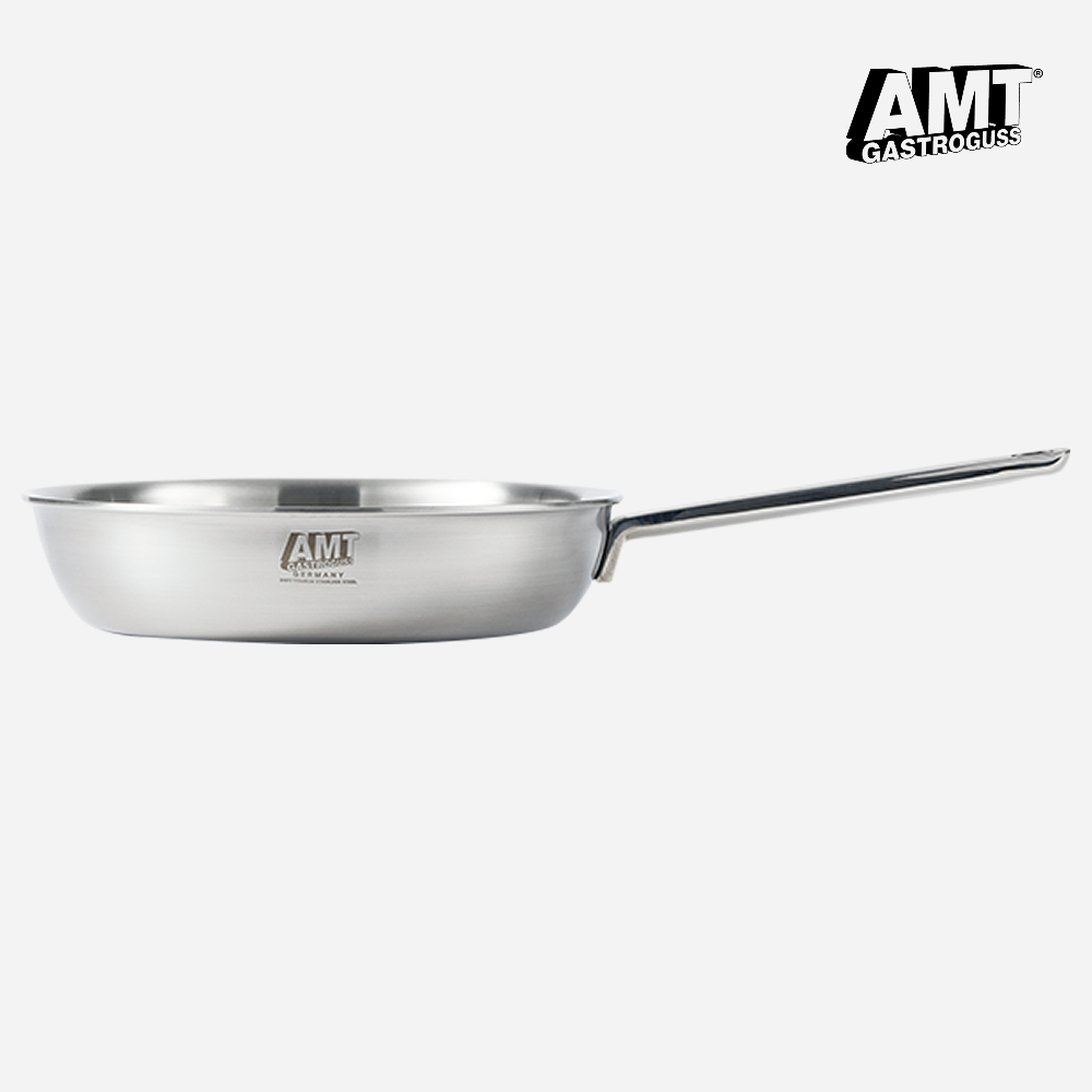 독일 AMT 프로 통5중 인덕션 316Ti 스텐후라이팬 편수 소테팬 26cm