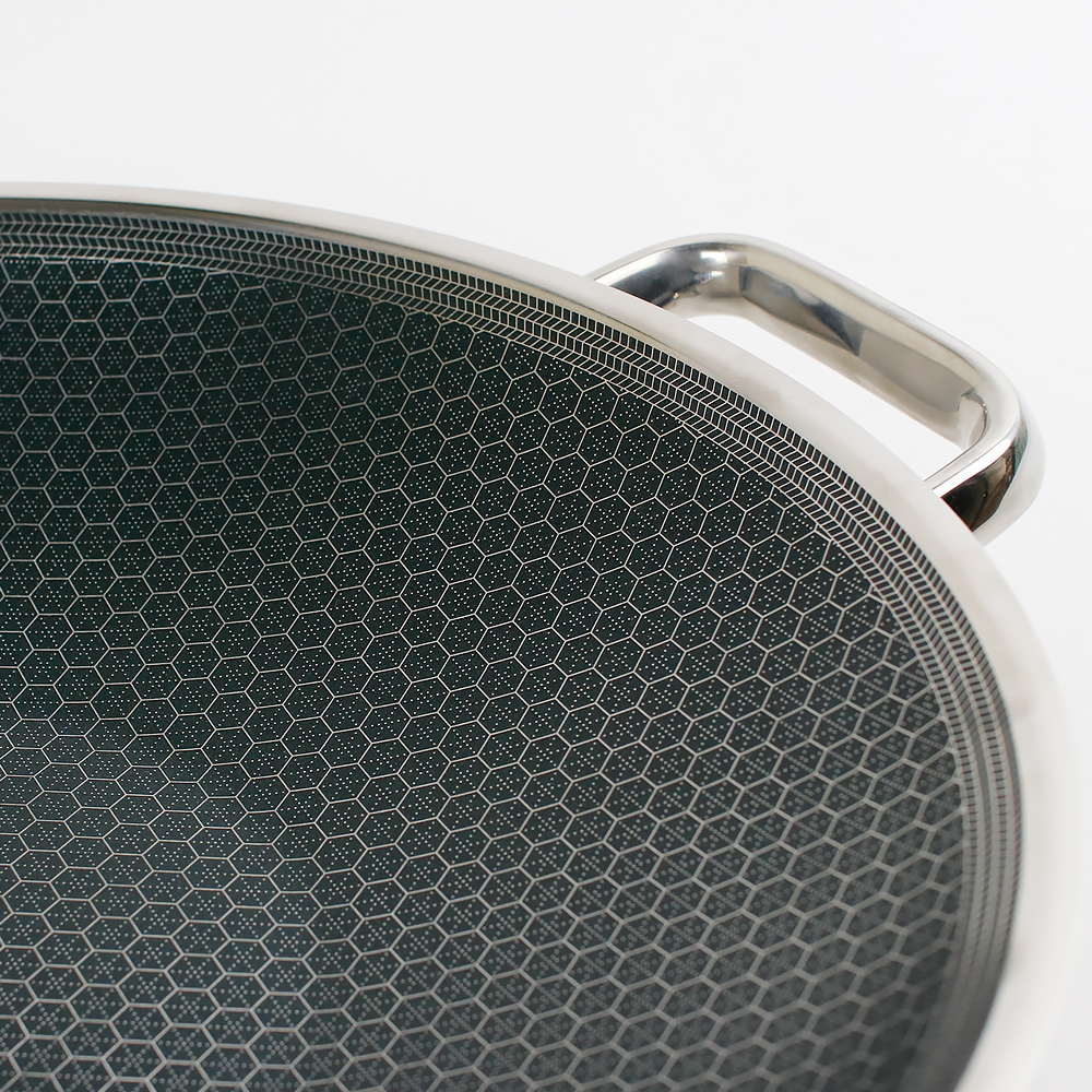 에지리 통 3중 인덕션 스텐냄비 논스틱 아시아팟 IH 그리들팬 전골냄비 32cm