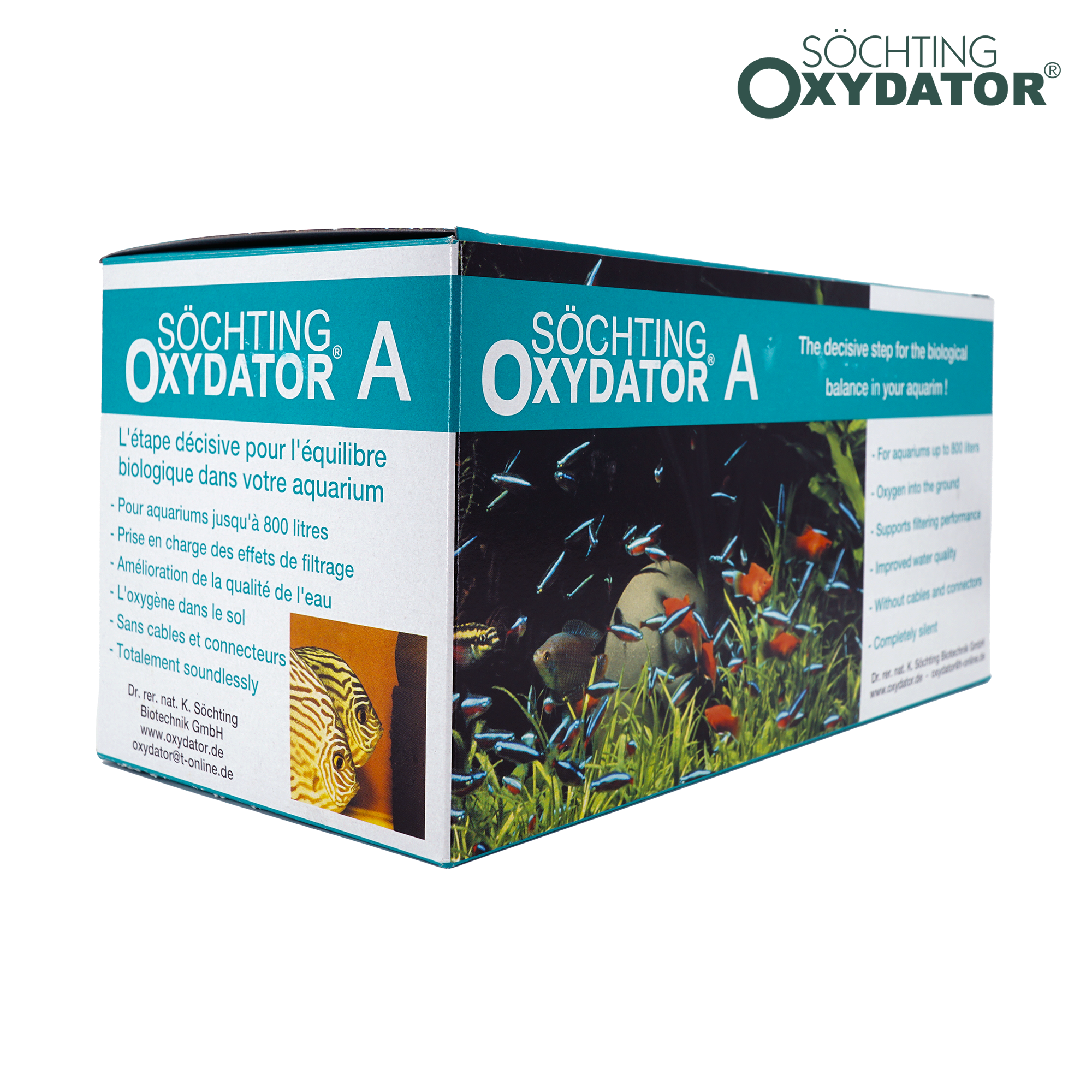 어항 산소공급기 무소음 무전력 산소발생기 구피 베타 새우 수초 소흐팅 옥시데이터 A