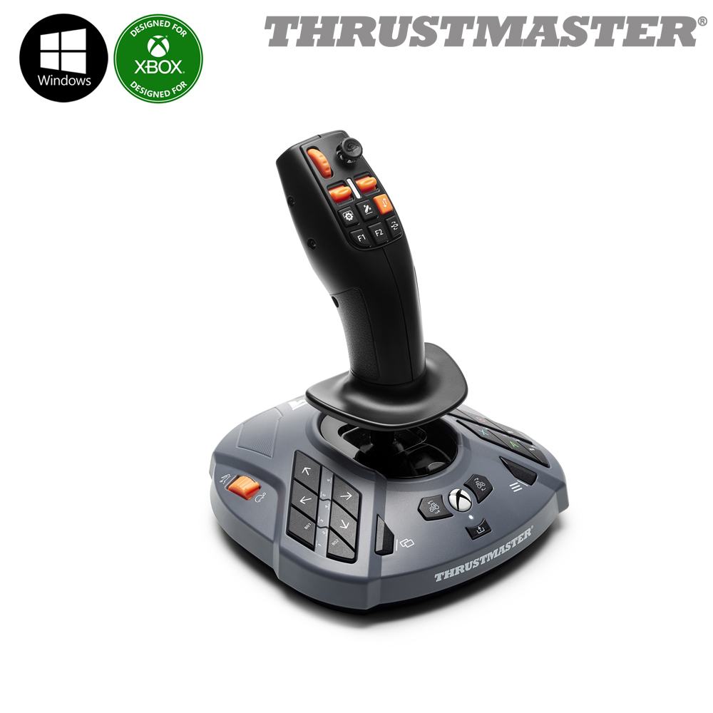 트러스트마스터 SIMTASK FARMSTICK XBOX 조이스틱 건설 팜 스틱(XBOX/PC)  핸들 조종 게임 - 상품 이미지