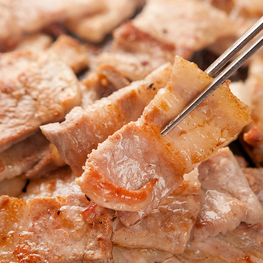 제주 흑돼지 오겹살 목살 앞다리살 삼겹살 바베큐 캠핑 음식 요리 돼지고기 올미담