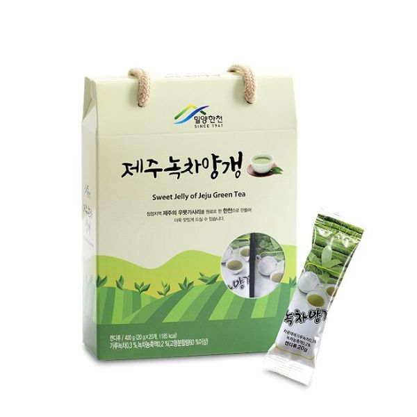 밀양한천 제주녹차 양갱(20개입) : 씨유니