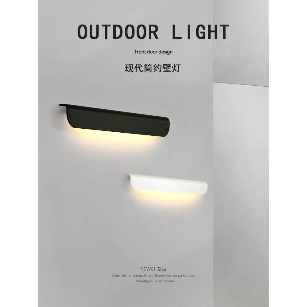 led 외부벽등 벽부등 방수 베란다 일자 간판등 발코니 32cm 이미지 6