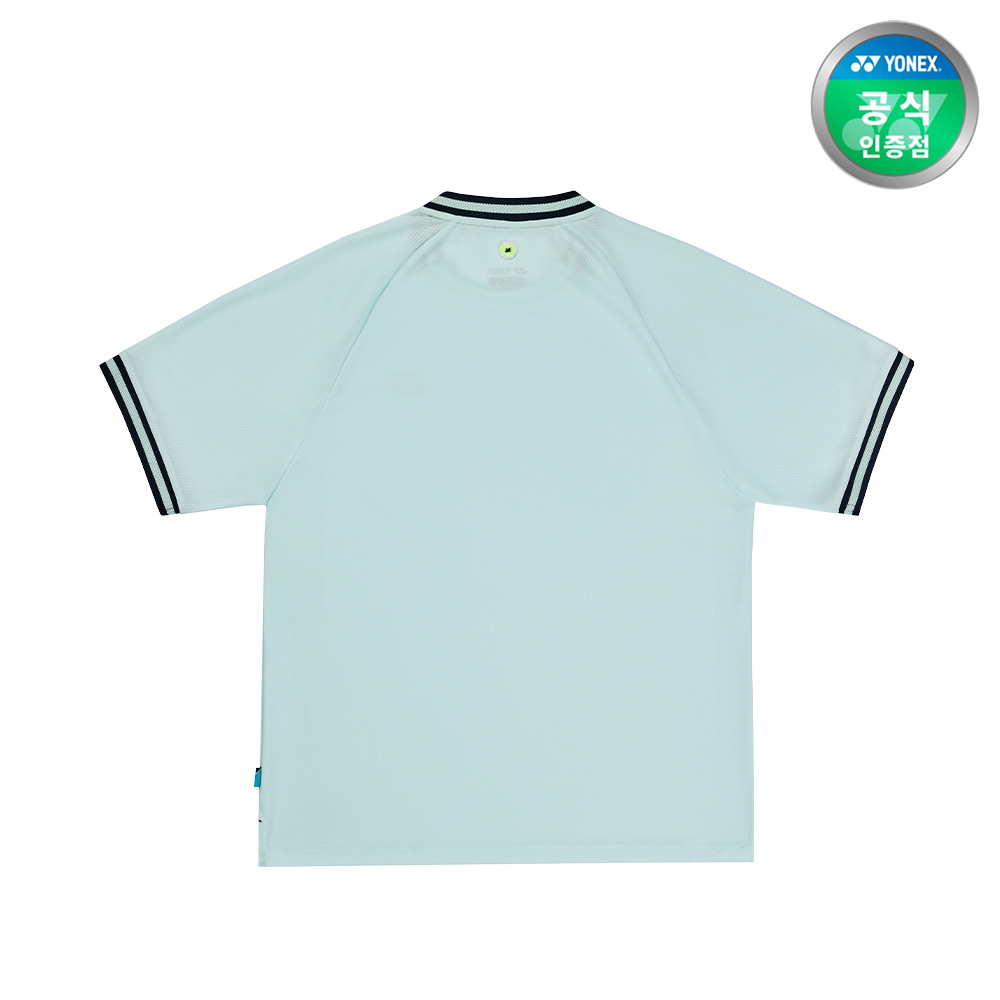 요넥스 255TS011M 테니스 의류 반팔 티셔츠 남성용 민트 - 상세 이미지 2