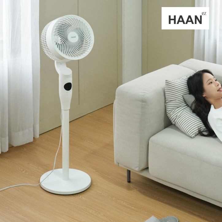 음성인식 스탠드 써큘레이터 저소음 서큘레이터 매장용 서큘레이터 주방 써큘레이터 - 메인 이미지