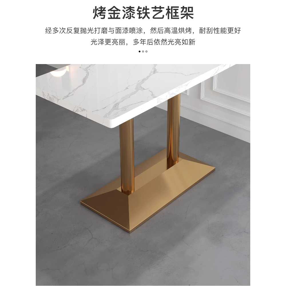 반타원테이블 반달 폭좁은 2인용 식탁 카페 원룸 책상 60cm - 상세 이미지 4