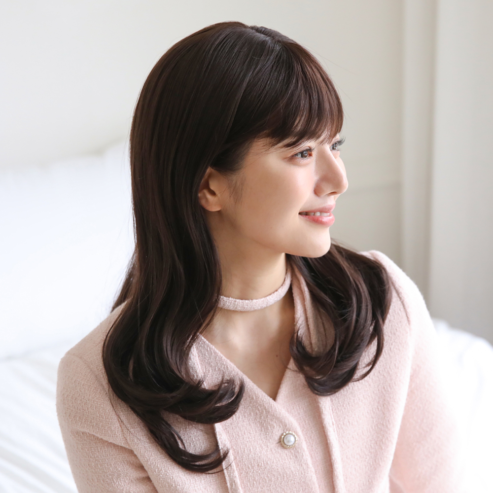 여성 패션 가발 루즈웨이브 통가발 긴머리가발 - 상품 이미지