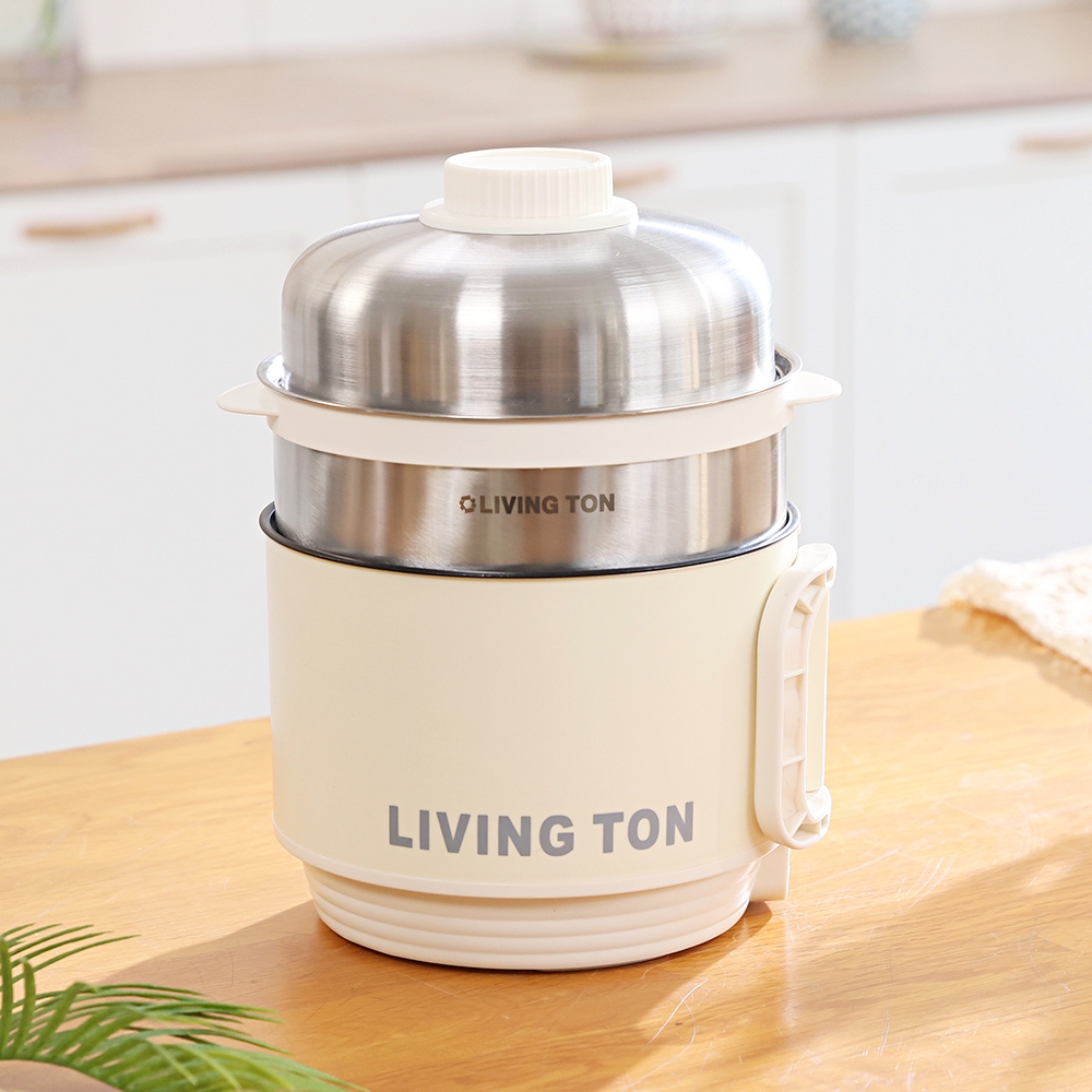 요리박사 멀티쿡 멀티쿠커 2단 스텐찜기 세트 전기웍 전기냄비