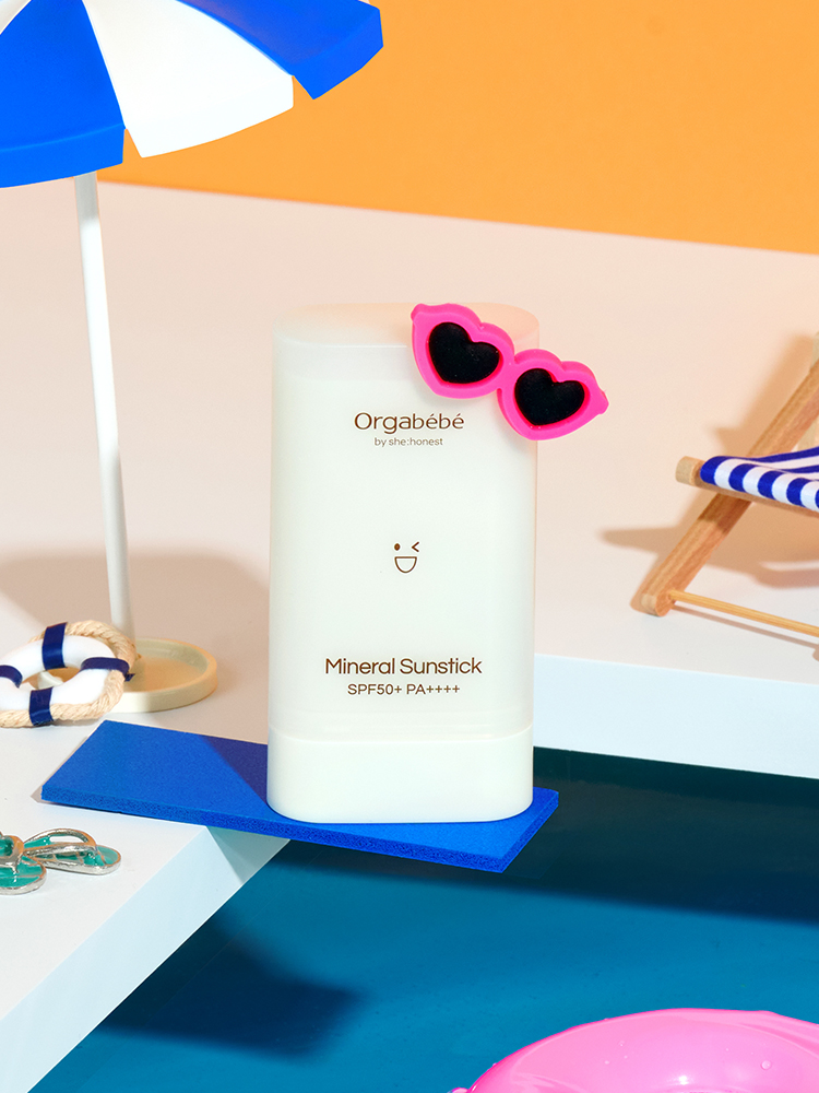 1+1 오가베베 무기자차 아기 선스틱 SPF50 논나노 키즈 유아 선크림 이미지 4