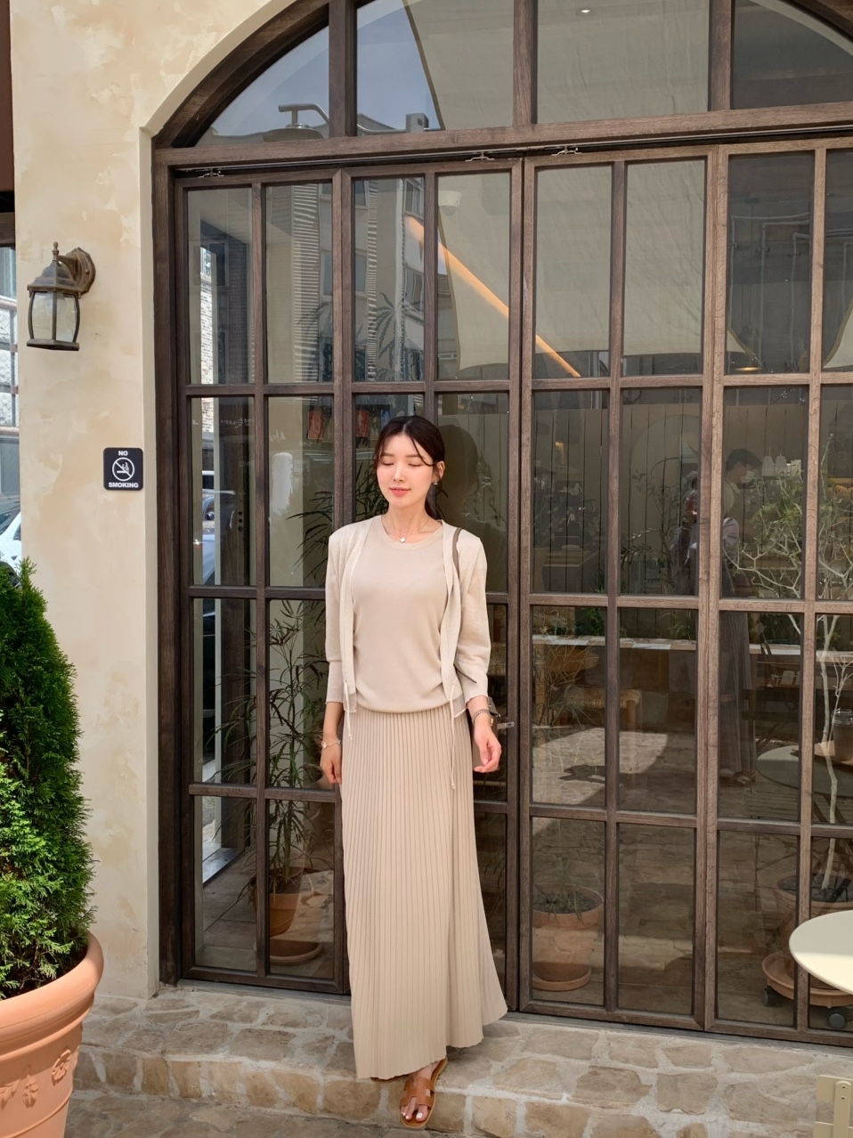 셔링 플리츠 스커트 세트 /날씬핏 세트 강추 상세 이미지 9