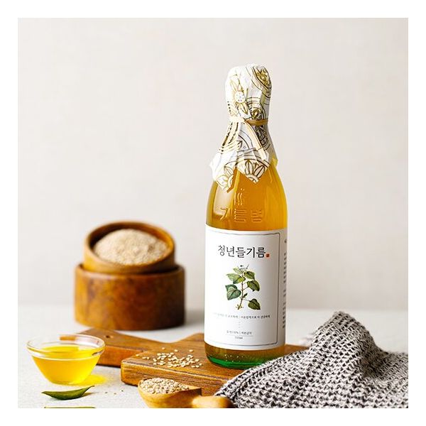 [전라도청년] 저온압착 100통참깨 청년들기름 350ml : 비유니