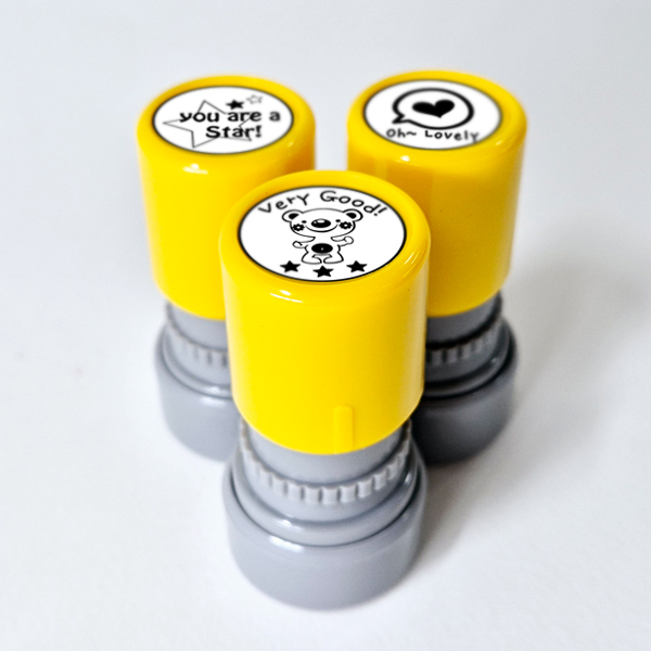 [만년도장] 영어칭찬도장_20mm원형 이미지 2