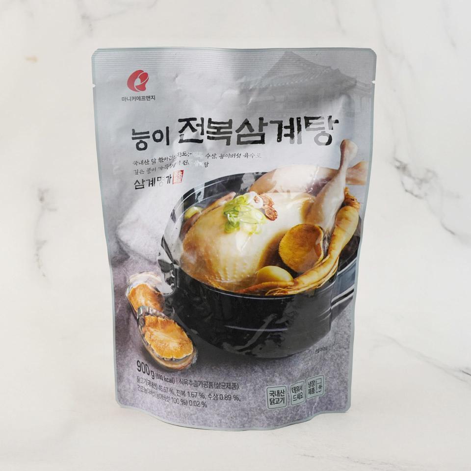 메가마트 마니커 능이 전복 삼계탕 900g - 상품 이미지