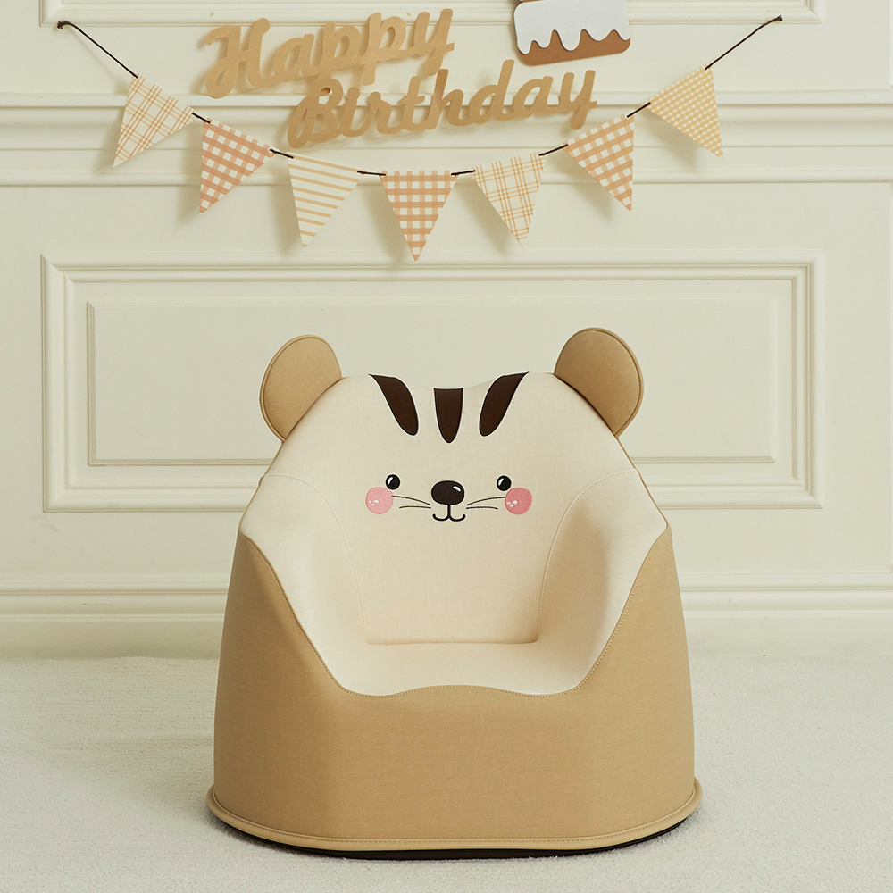 리에또 바른자세 아기쇼파 포유 캐릭터 유아소파 1인용