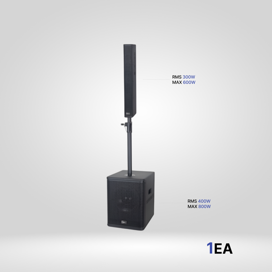 카날스 AK-1500 10000B 1400W 컬럼어레이 스피커 공연용 액티브스피커 - 상품 이미지