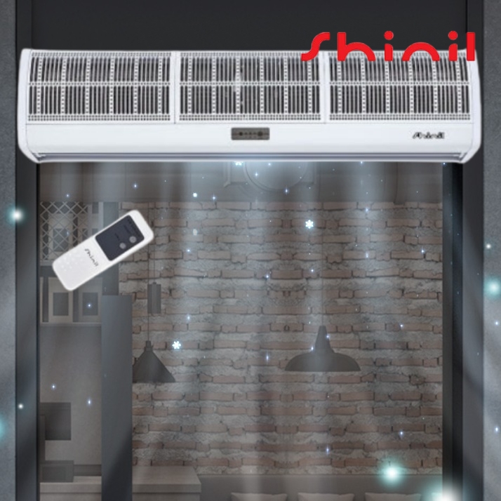 신일 대형에어커튼 1200 식당 영업용 출입구에어커튼