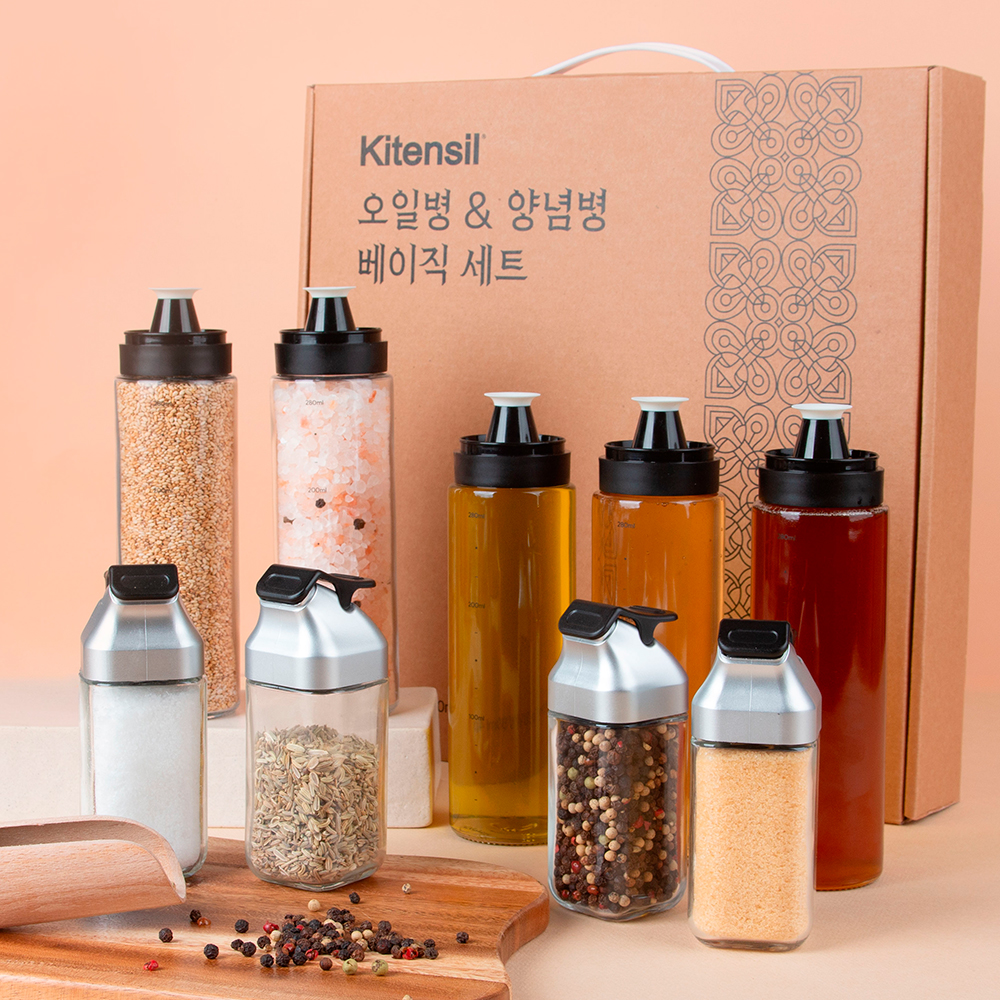 키텐실 오일병 양념병 베이직 선물세트 집들이 신혼부부 이미지 8