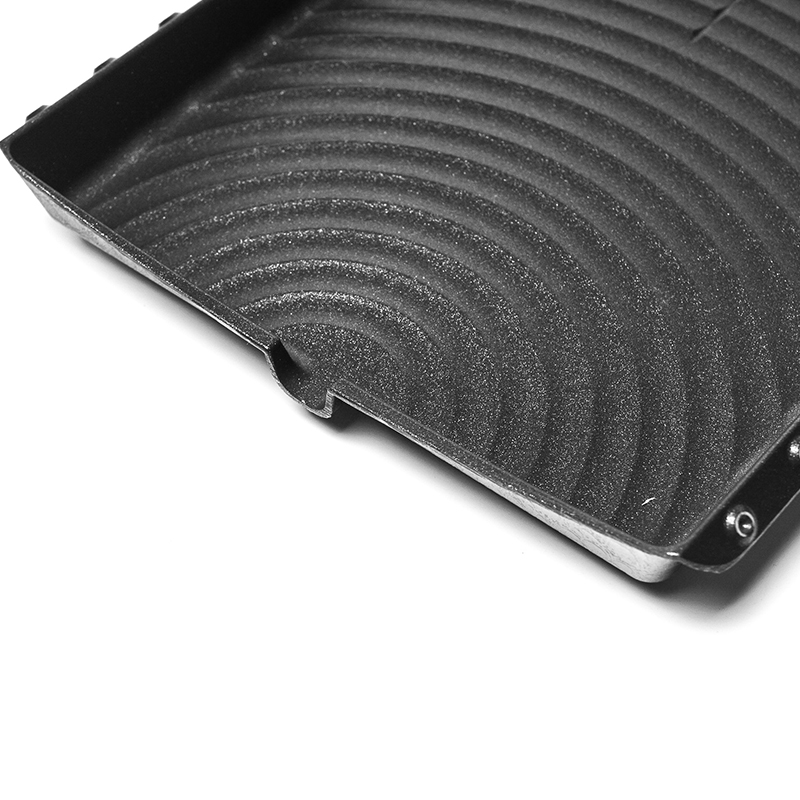 가벼운 미니 삼겹살 사각 불판 캠핑 그릴 1인용