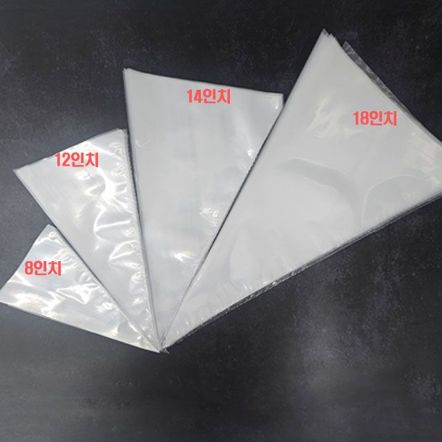 일회용 비닐 생크림 짤주머니 14인치 30매 - 상세 이미지 5