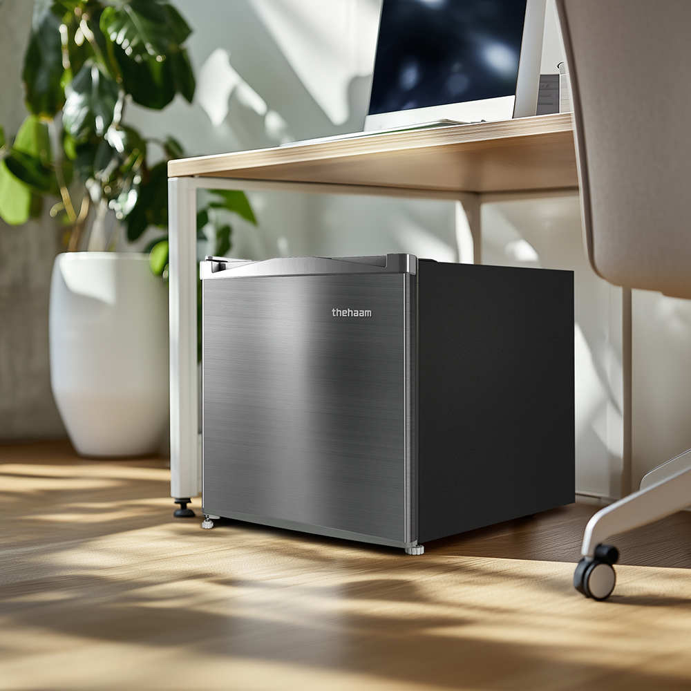 더함 46L 1도어 소형 미니 냉장고  원룸 오피스텔 사무실 모텔