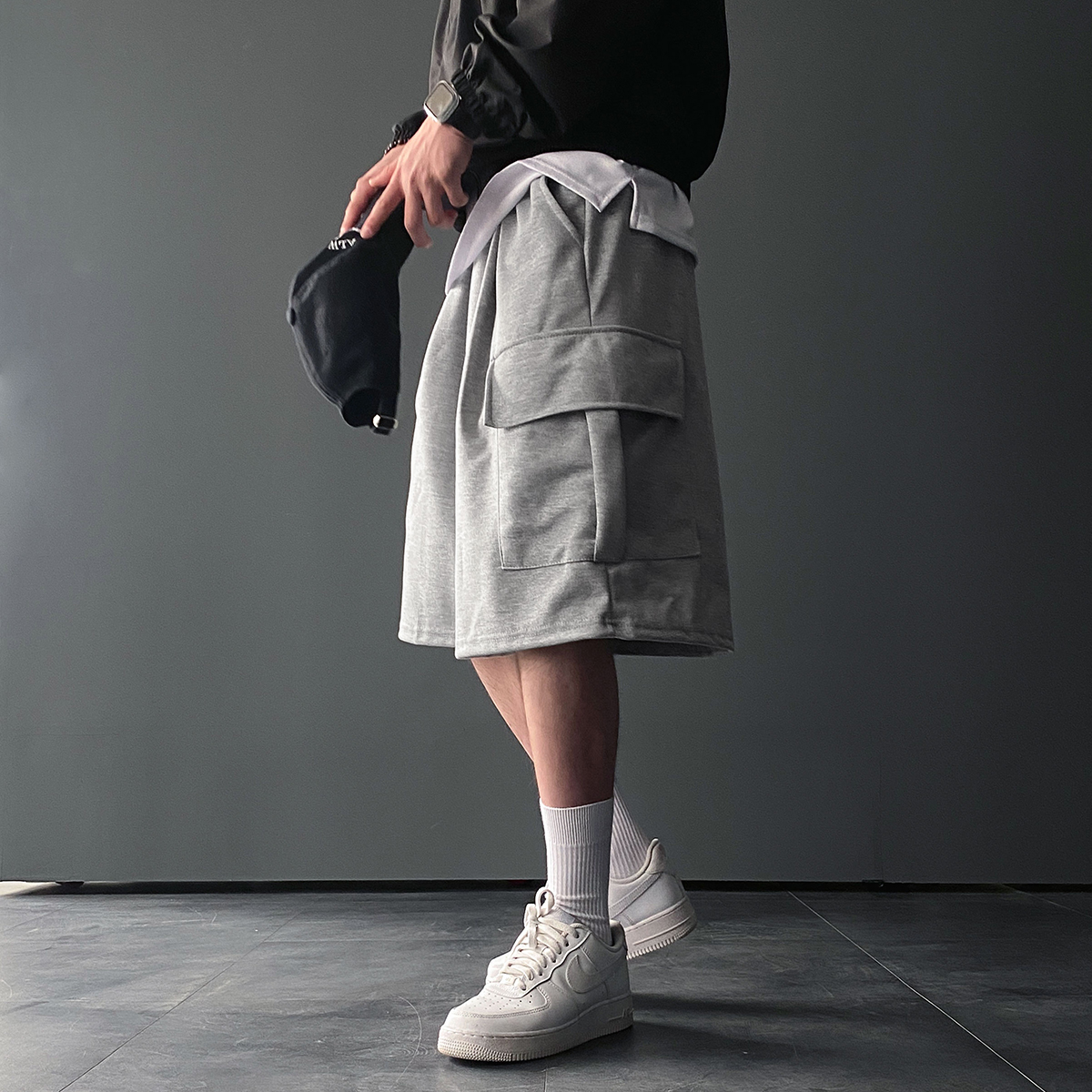 카고반바지 남자버뮤다팬츠 벌룬팬츠 - 상품 이미지