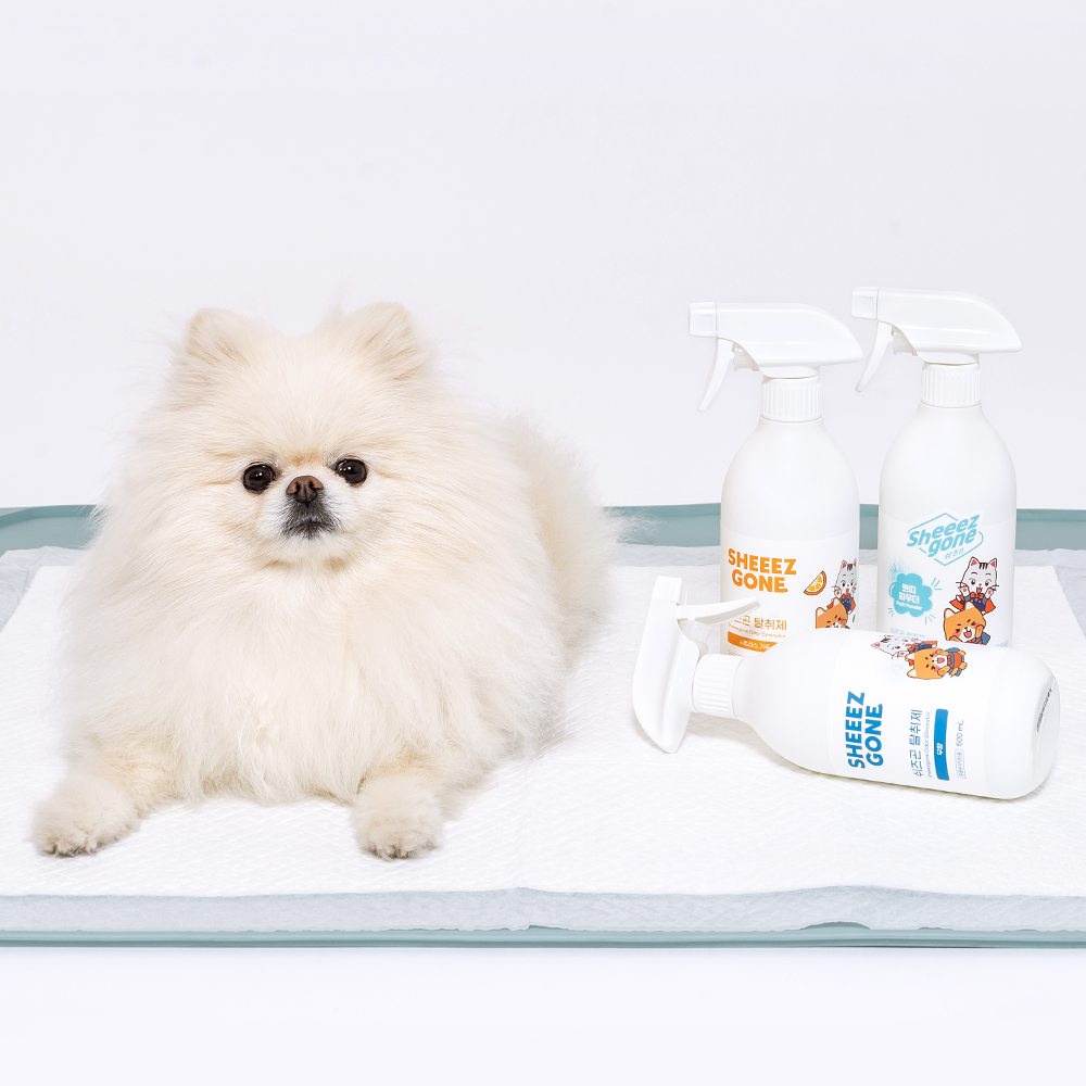 [고양이의 날] 쉬즈곤 강아지 고양이 무향 스프레이 탈취제 500ml, 1개 - 상세 이미지 3