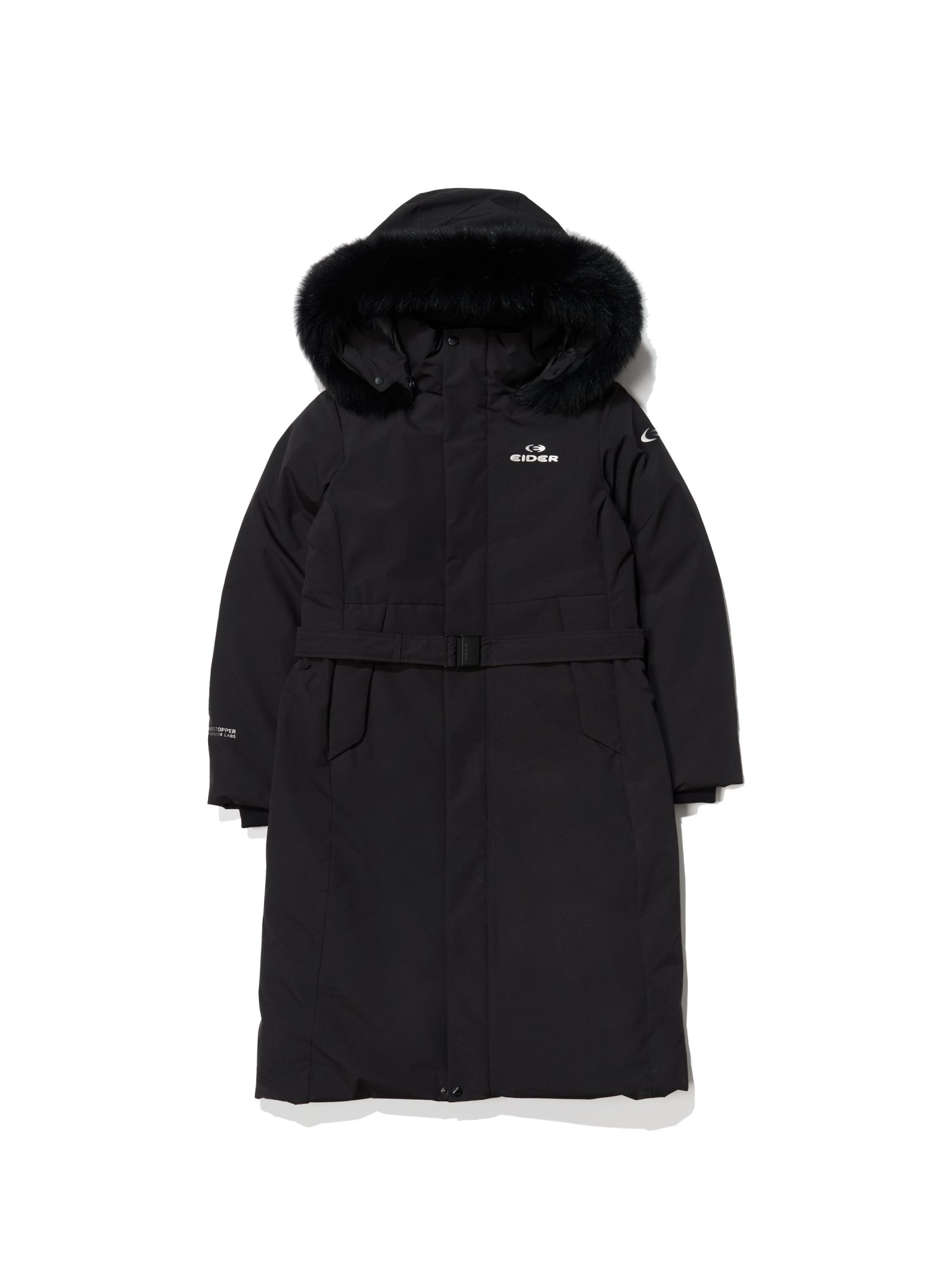 아이더 여성 롱패딩 라헨느 캐시미어 윈드스토퍼 구스다운 자켓