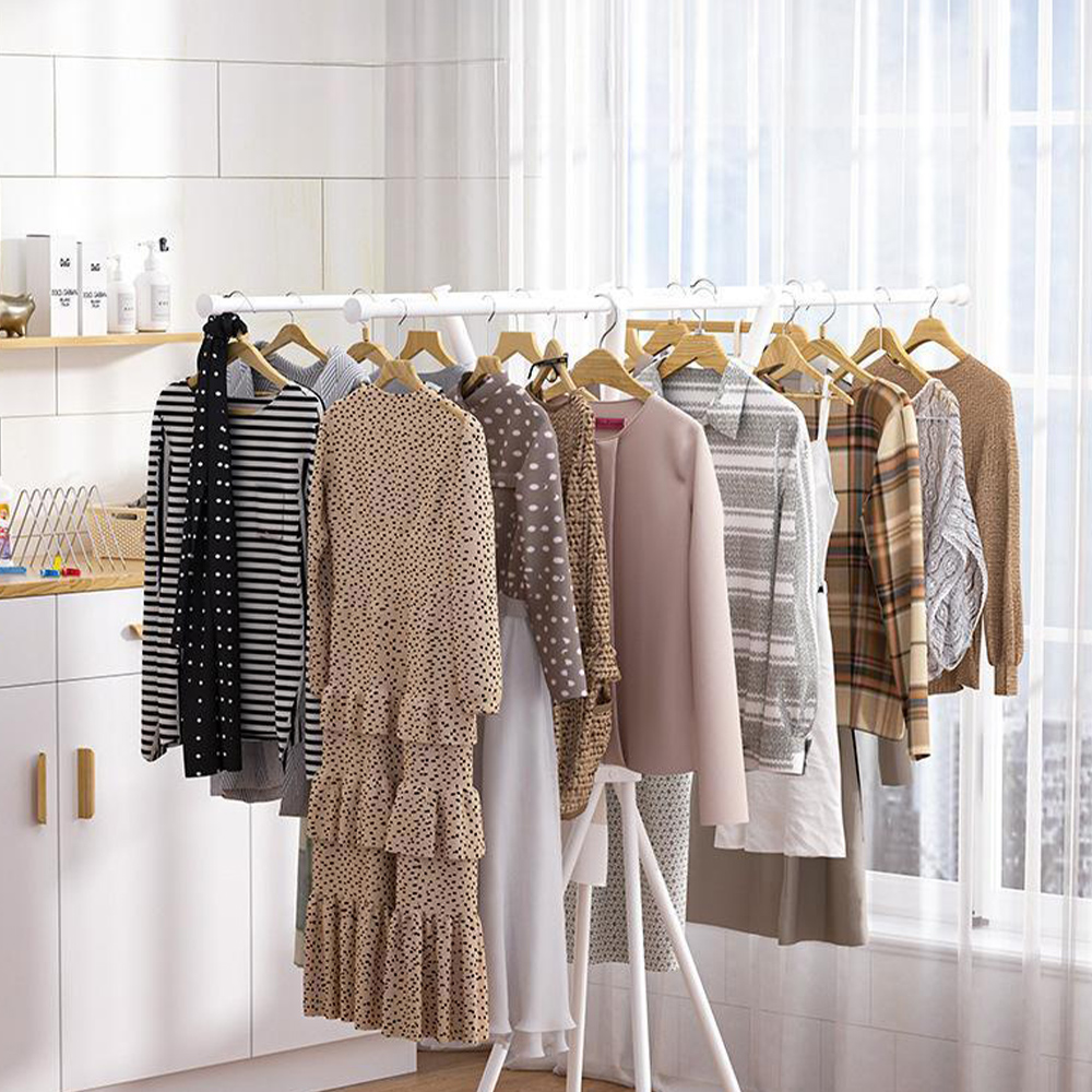 공간차지없는 접이식 빨래건조대 튼튼한 대형 수건 이불 빨래 건조대