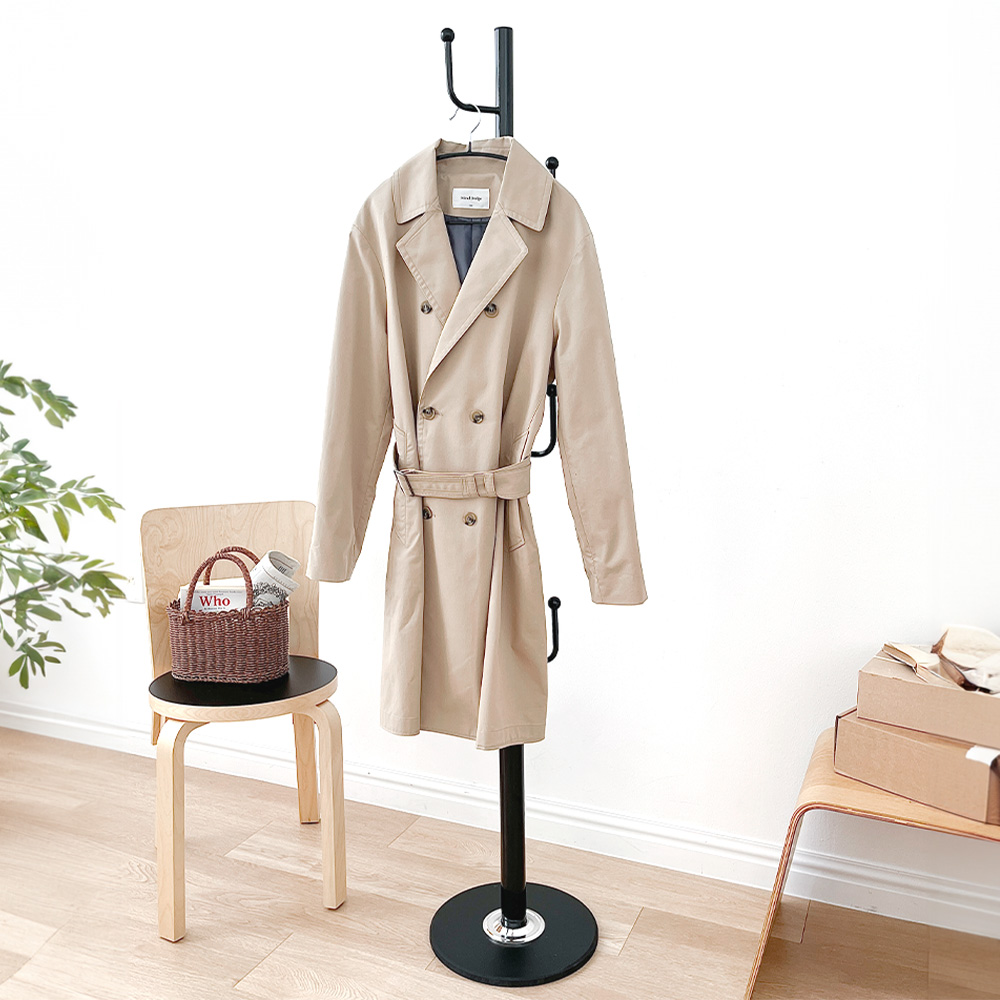 모던 철제 스탠드행거 튼튼한 고정식 행거 스탠드 옷걸이