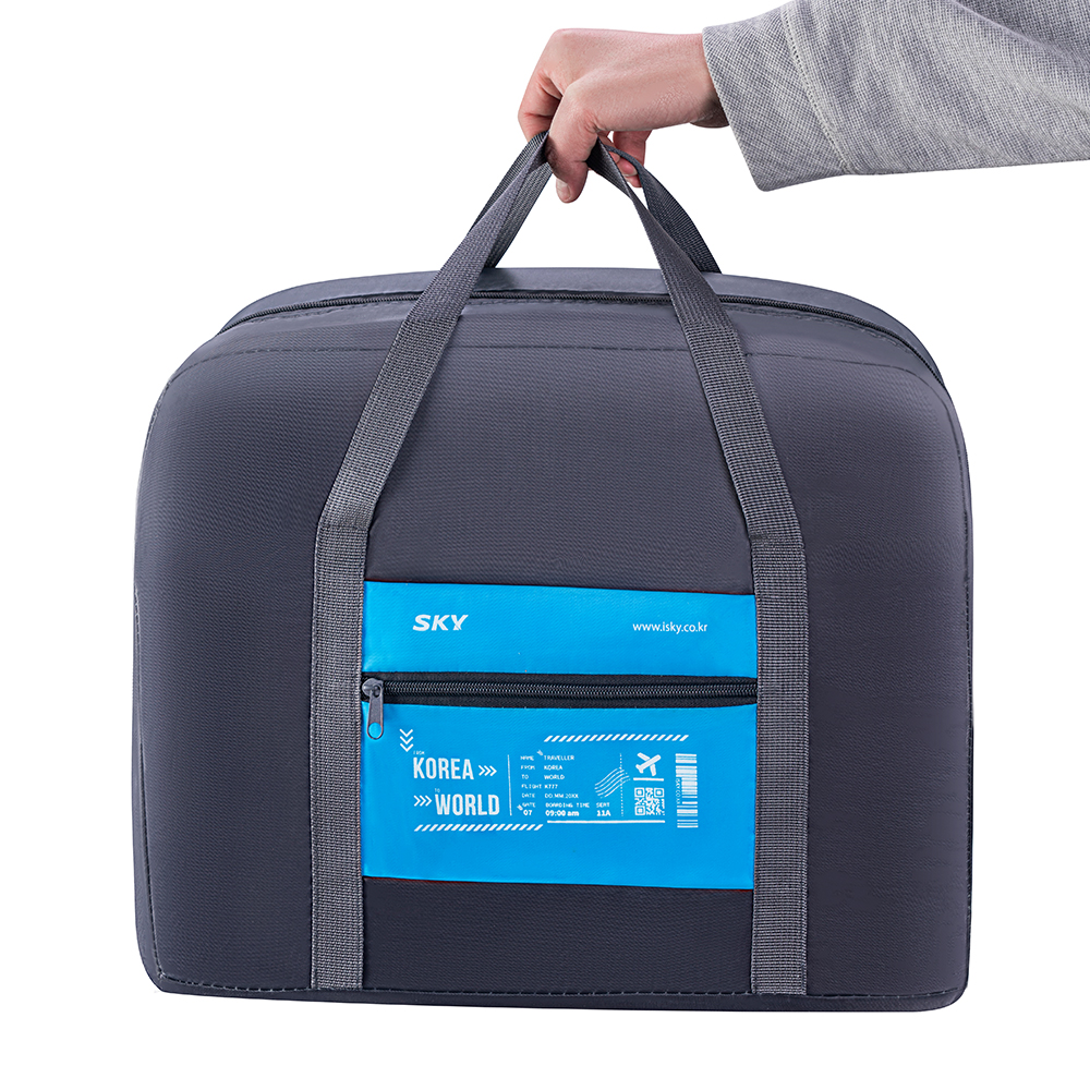 고 TB1 여행용 보스턴백 캐리어 보조가방 케리어 결합 짐가방 FREE(One size), 블루 이미지 6