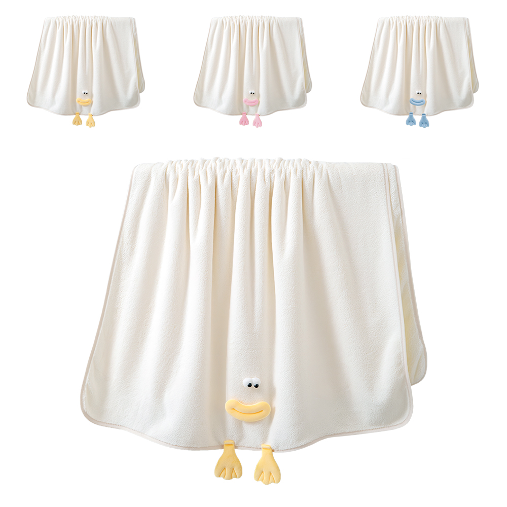 아동 키즈 초등 학생 여아 남아 유아 주니어 성인 목욕 수건 샤워 비치 타올 물놀이 고리