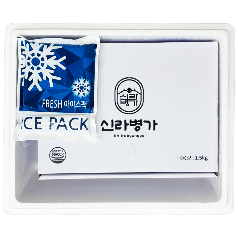 신라병가 개별포장 진한 쑥맛, 앙금있는 굳지않는 쑥개떡 30개입 - 상세 이미지 5