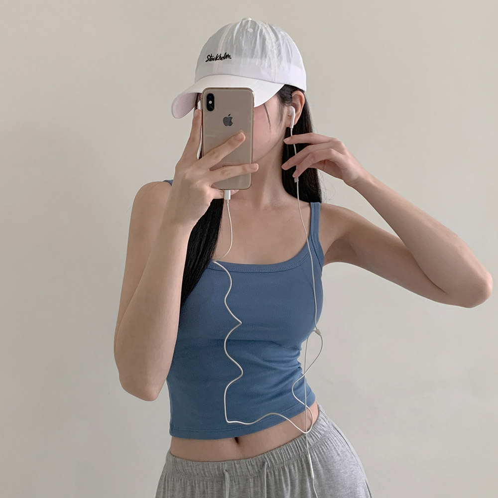 [10컬러/여름캡모자] 스톡 자수 바스락 나일론 스트링 여름 물놀이 흠뻑쇼 볼캡 모자 상세 이미지 10