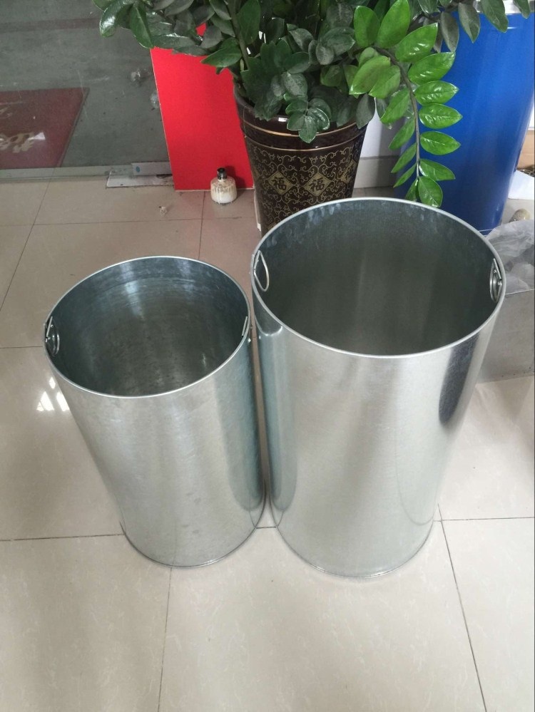 스테인리스 발판휴지통 대형 원형 120L 쓰레기통 실외용 위생통 20L 스틸 쓰레기통 30x46CM (8개이상 이미지 6