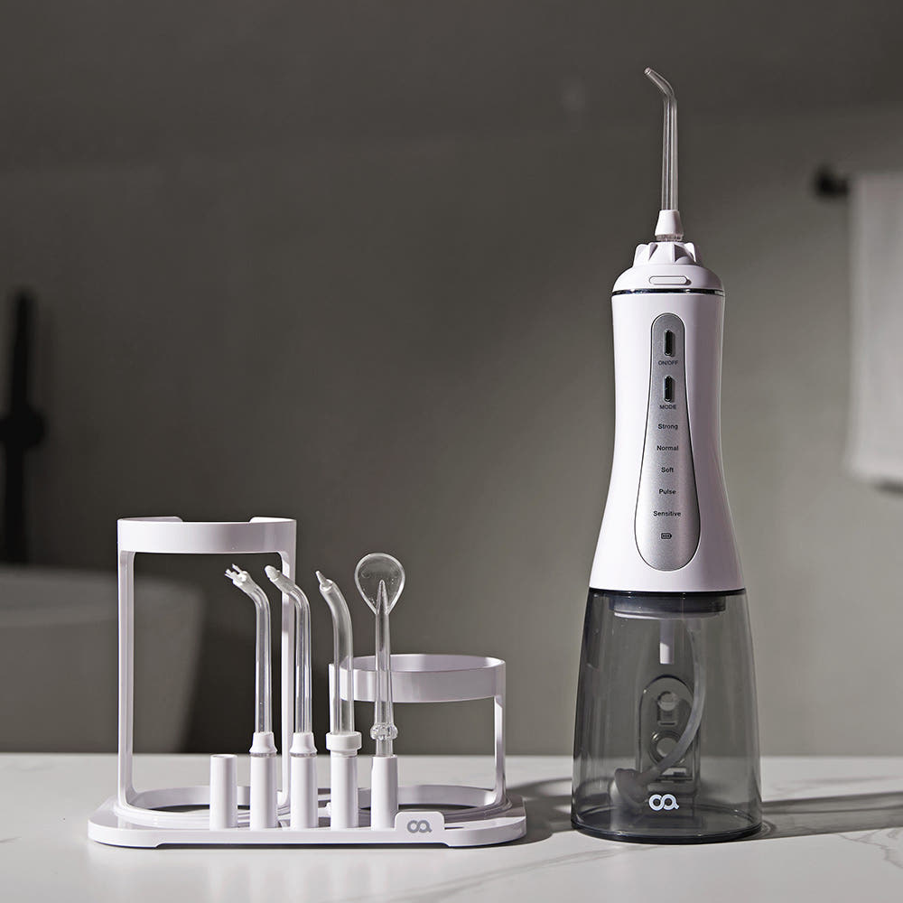 오아 구강세정기 사용 비교