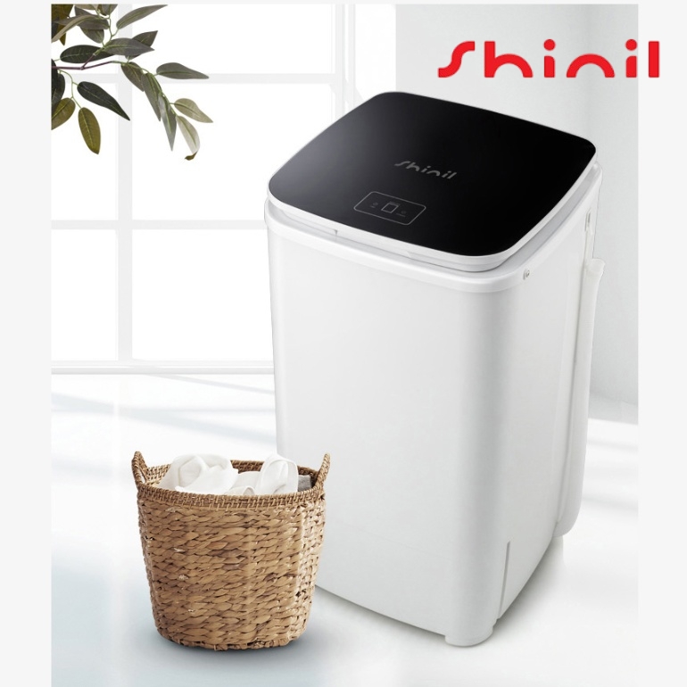 신일 소형탈수기 7kg 스텐내통 찜질방 예견카페 미니탈수기