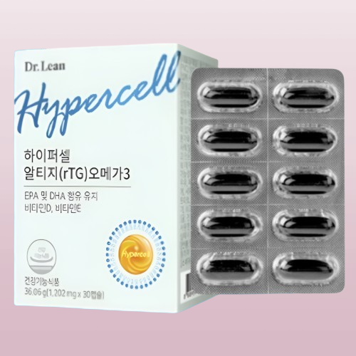 닥터린 하이퍼셀 알티지(RTG) 오메가3 식물성 30캡슐X2개 - 상세 이미지 3