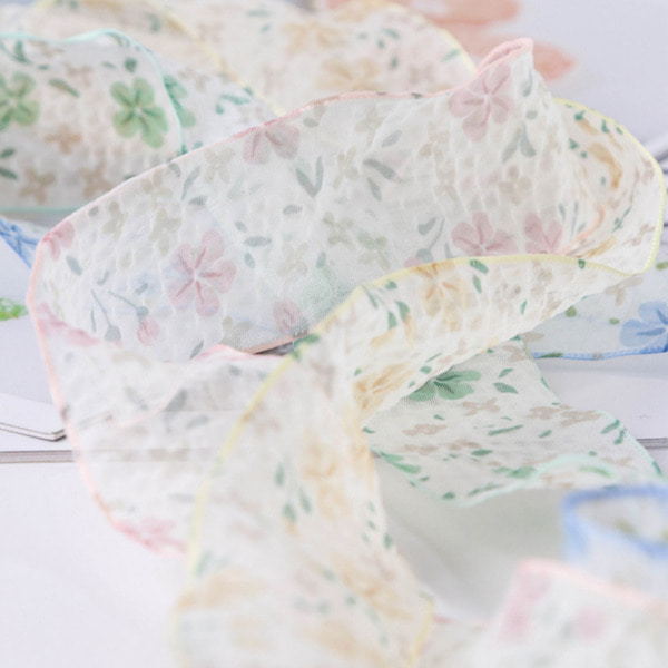 블라썸 베일 리본 폭4cm 리본공예DIY 부자재 포장 리본 이미지 8