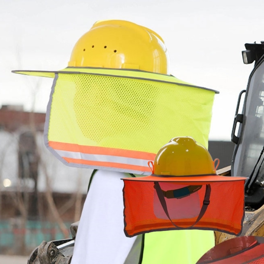 안전모 썬캡 헬멧 작업모 햇빛가리개 여름 안전모 햇빛 차단