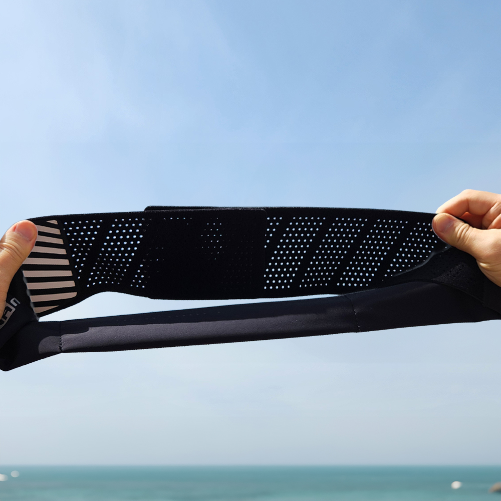 다이나믹 4세대 에어핏 러닝벨트 버클 없는 풀 타공 메쉬 웨이스트백 방수포켓 남녀공용 힙색