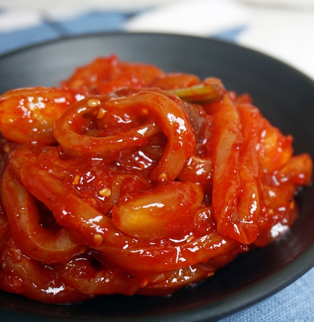 오늘식탁 국내산 강경 오징어젓갈 오징어젓 선물용 가정용 500g, 1개 - 상세 이미지 2