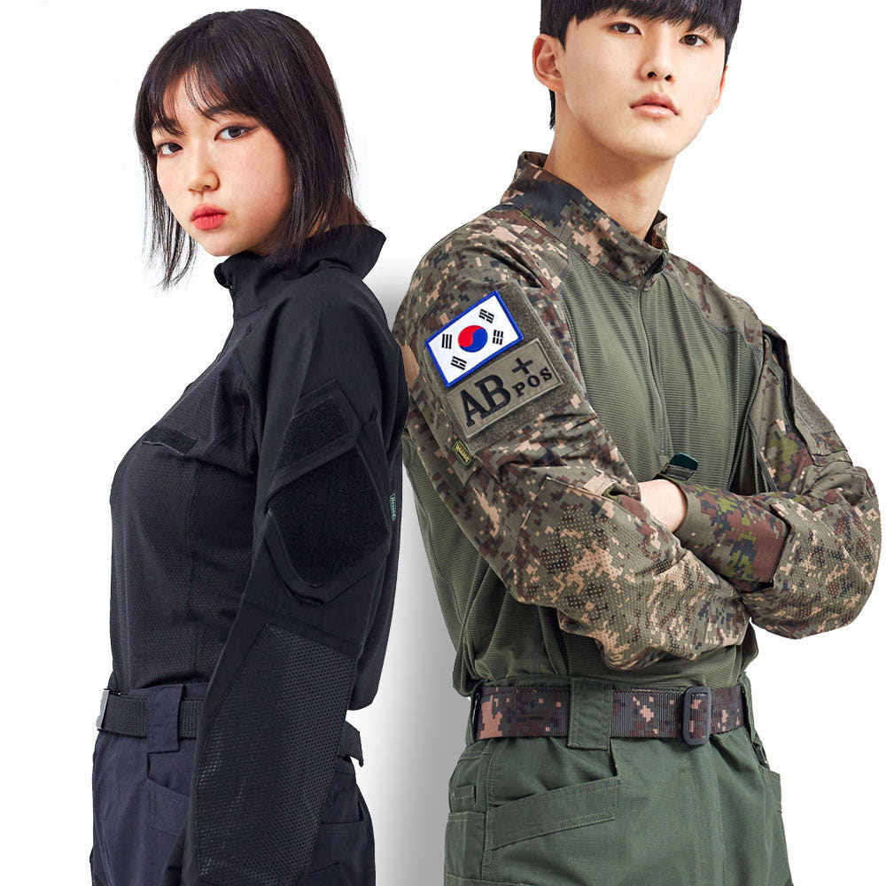 헤세드 컴뱃셔츠 육군 택티컬 전술 티셔츠 간부 군인 군대 - 상품 이미지