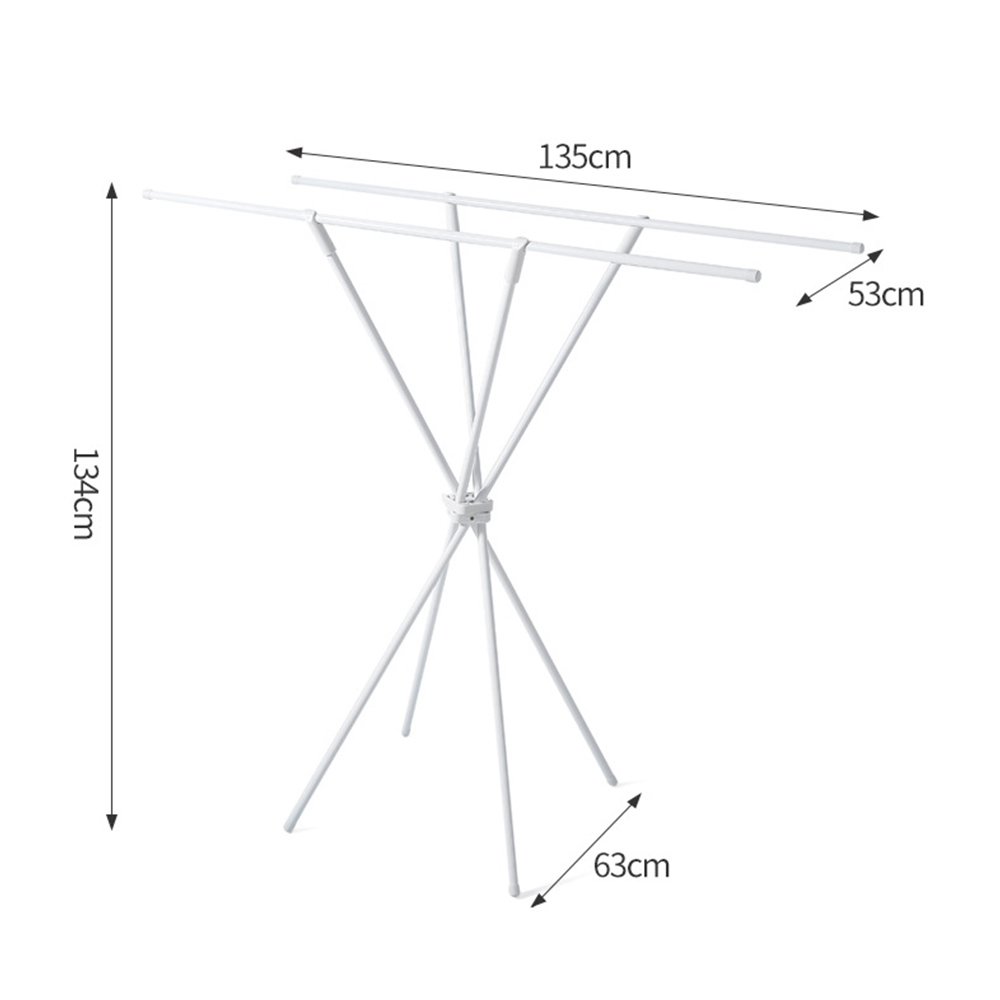 공간차지없는 접이식 빨래건조대 튼튼한 대형 수건 이불 빨래 건조대