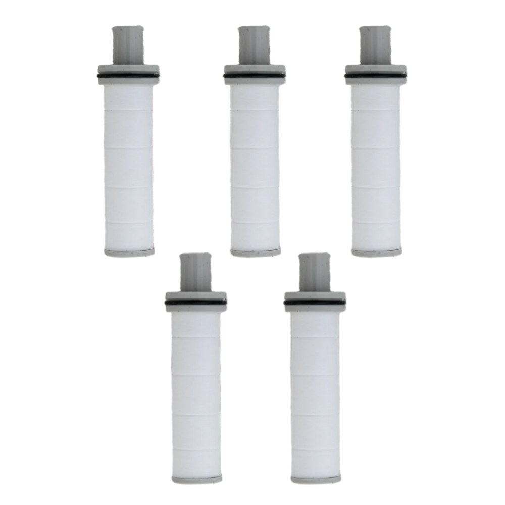 맨사템 여행용 샤워기 필터 MSW-001 리필용 5개