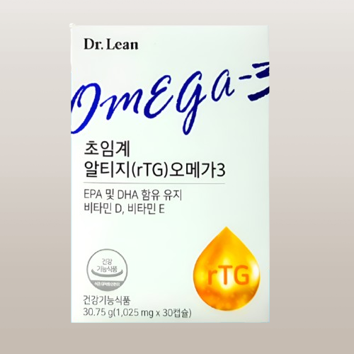 닥터린 초임계 알티지 오메가3 rTG 30캡슐X5박스 - 상세 이미지 2